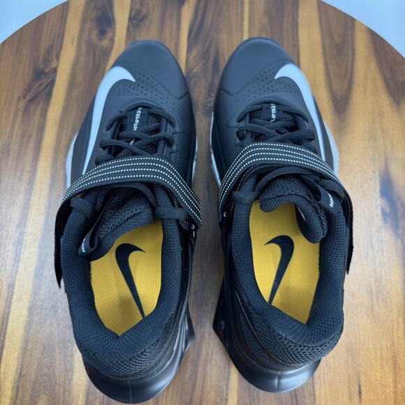 Nike Savaleos Mens Size 9 Black White Weightlifting Shoes Gym Training New main image 8